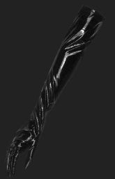 Black PVC Long Gloves Black PVC Long Gloves