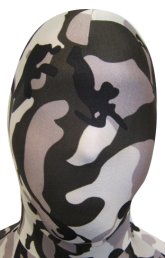 Camo Zentai Hood | Black, Coffe and Dark Green Camo Zentai Hood | Black, Coffe and Dark Green