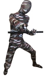 Camouflage Zentai Suit | Dark Green and Brown Spandex Lycra Zentai Suit Camouflage Zentai Suit | Dark Green and Brown Spandex Lycra Zentai Suit