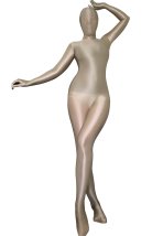 Carnation Nude Oil Shiny Nylon Sexy Zentai Bodysuit Carnation Nude Oil Shiny Nylon Sexy Zentai Bodysuit