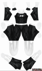 Danny Phantom Printed Spandex Lycra Costume (black and white) Danny Phantom Printed Spandex Lycra Costume (black and white)