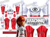ELASTIGIRL Printed Spandex Lycra Costume ELASTIGIRL Printed Spandex Lycra Costume