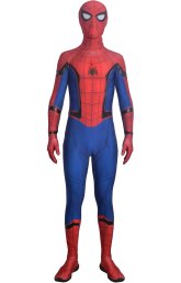 MCU Homecoming S-guy Printed Costume with Fake Leather and Webshooters MCU Homecoming S-guy Printed Costume with Fake Leather and Webshooters