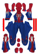PS5 Spider-Man Costume Female Version PS5 Spider-Man Costume Female Version