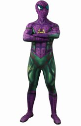 Purple S-guy Printed-Spandex Lycra Costume Purple S-guy Printed-Spandex Lycra Costume