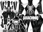 SYMBIOTE 2099 S-guy Dye-Sub Superhero Costume SYMBIOTE 2099 S-guy Dye-Sub Superhero Costume